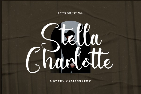 Пример шрифта Stella Charlotte