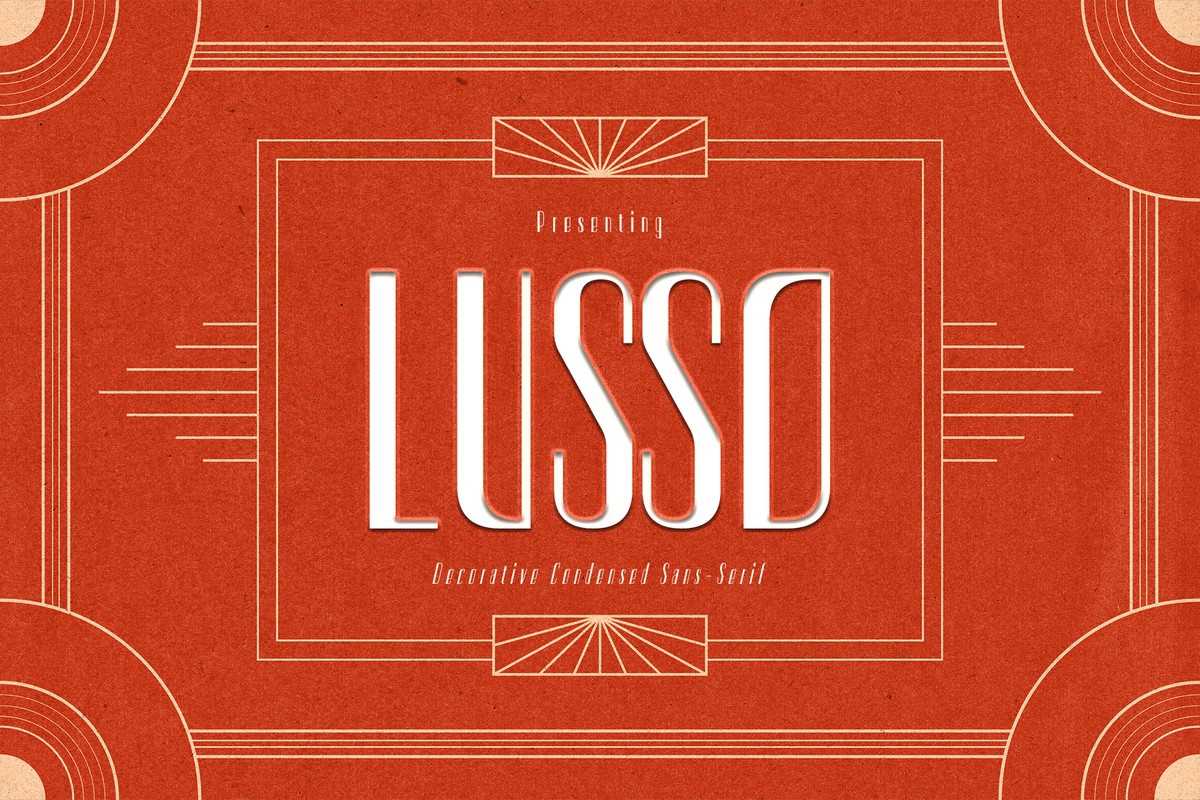 Пример шрифта CF Lusso Medium Italic