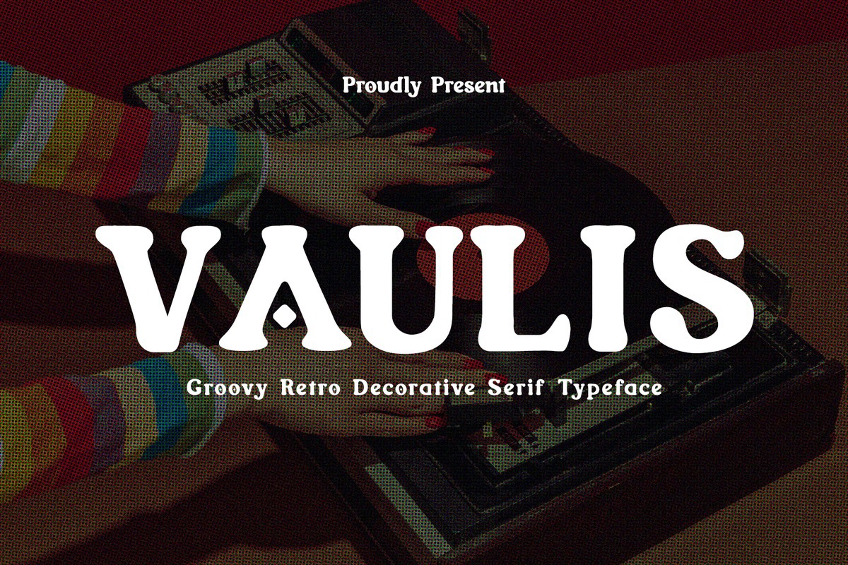 Пример шрифта CF Vaulis