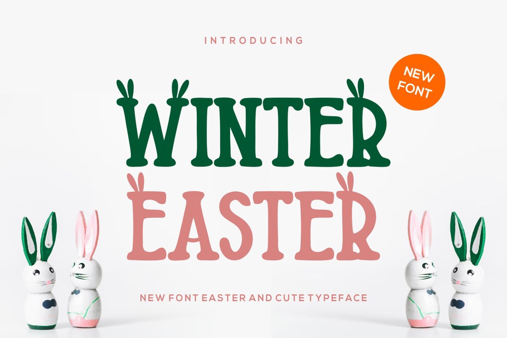 Пример шрифта Winter Easter Regular