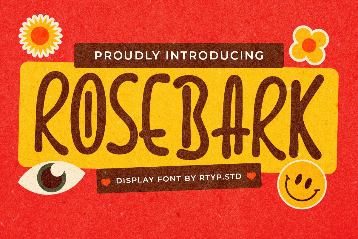 Пример шрифта RT Rosebark