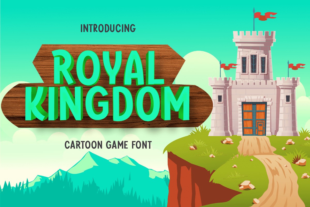 Пример шрифта Royal Kingdom