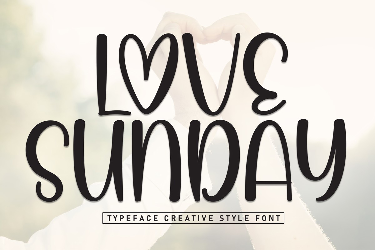 Пример шрифта Love Sunday Regular