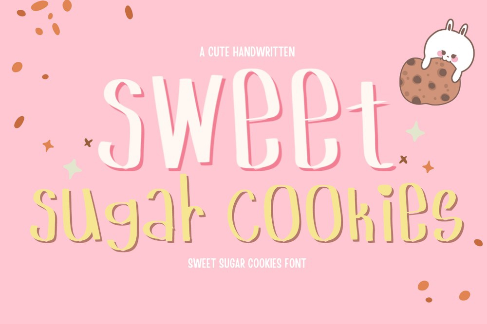 Пример шрифта Sweet Sugar Cookies Regular