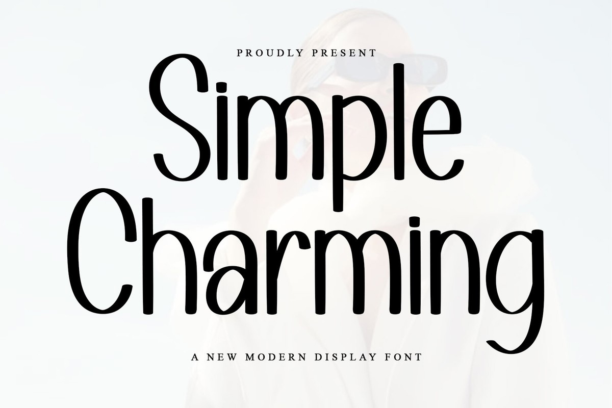 Пример шрифта Simple Charming Regular