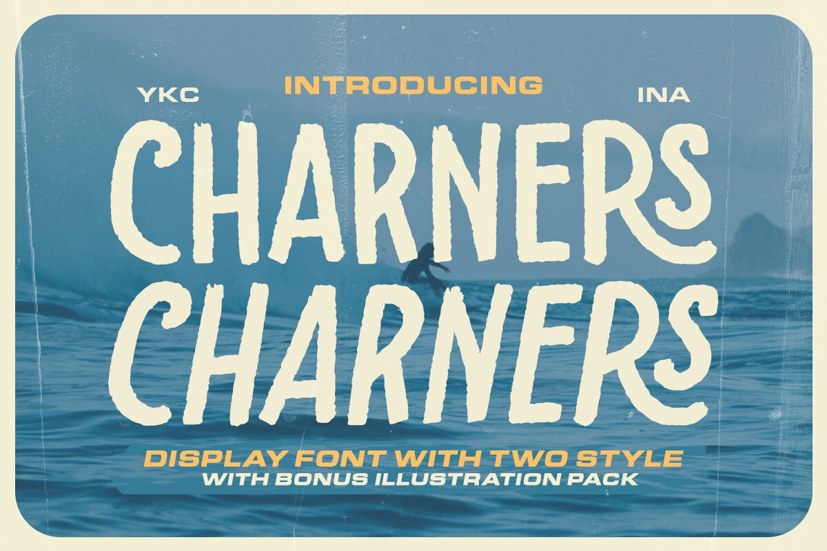Пример шрифта Charners