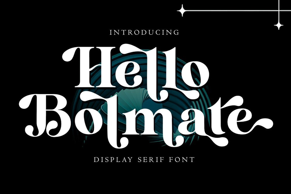 Пример шрифта Hello Bolmate