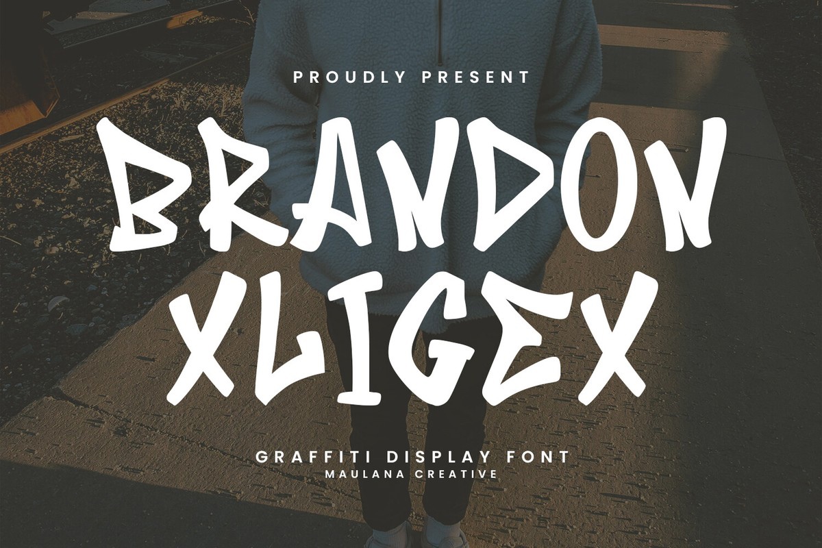 Пример шрифта Brandon Xligex