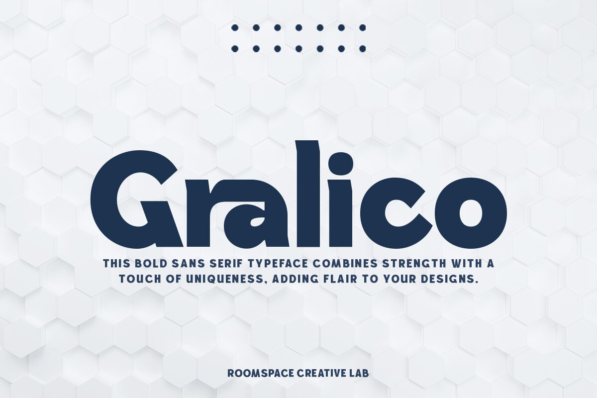 Пример шрифта Gralico Italic