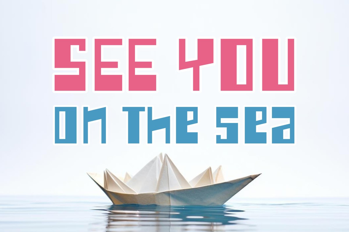 Пример шрифта See You on The Sea Regular