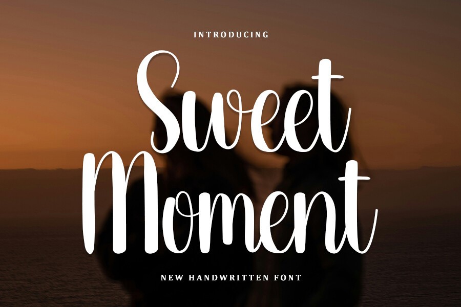 Пример шрифта Sweet Moment Regular