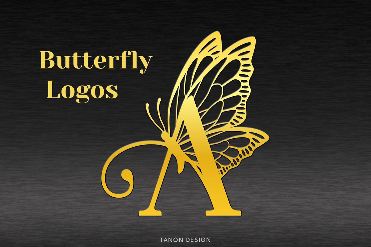 Пример шрифта Butterfly Logos