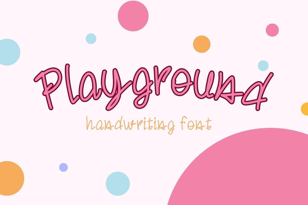 Пример шрифта Playground