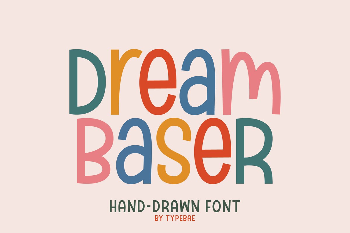 Пример шрифта Dream Baser Light