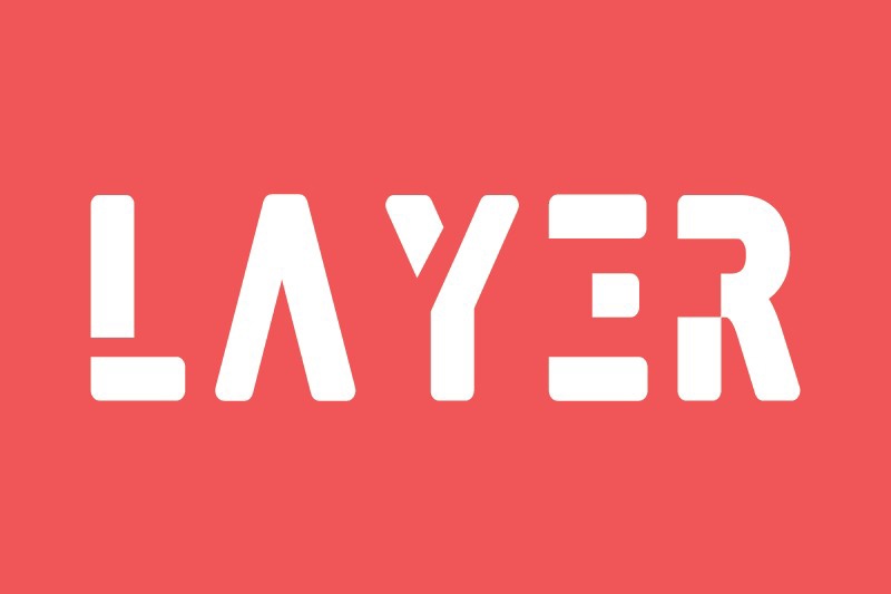 Пример шрифта Layer Regular