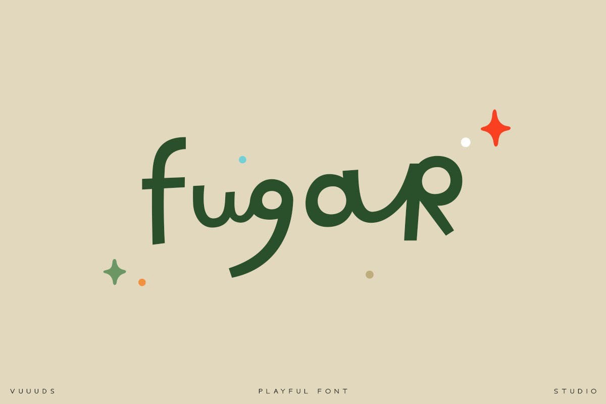 Пример шрифта Fugar Regular