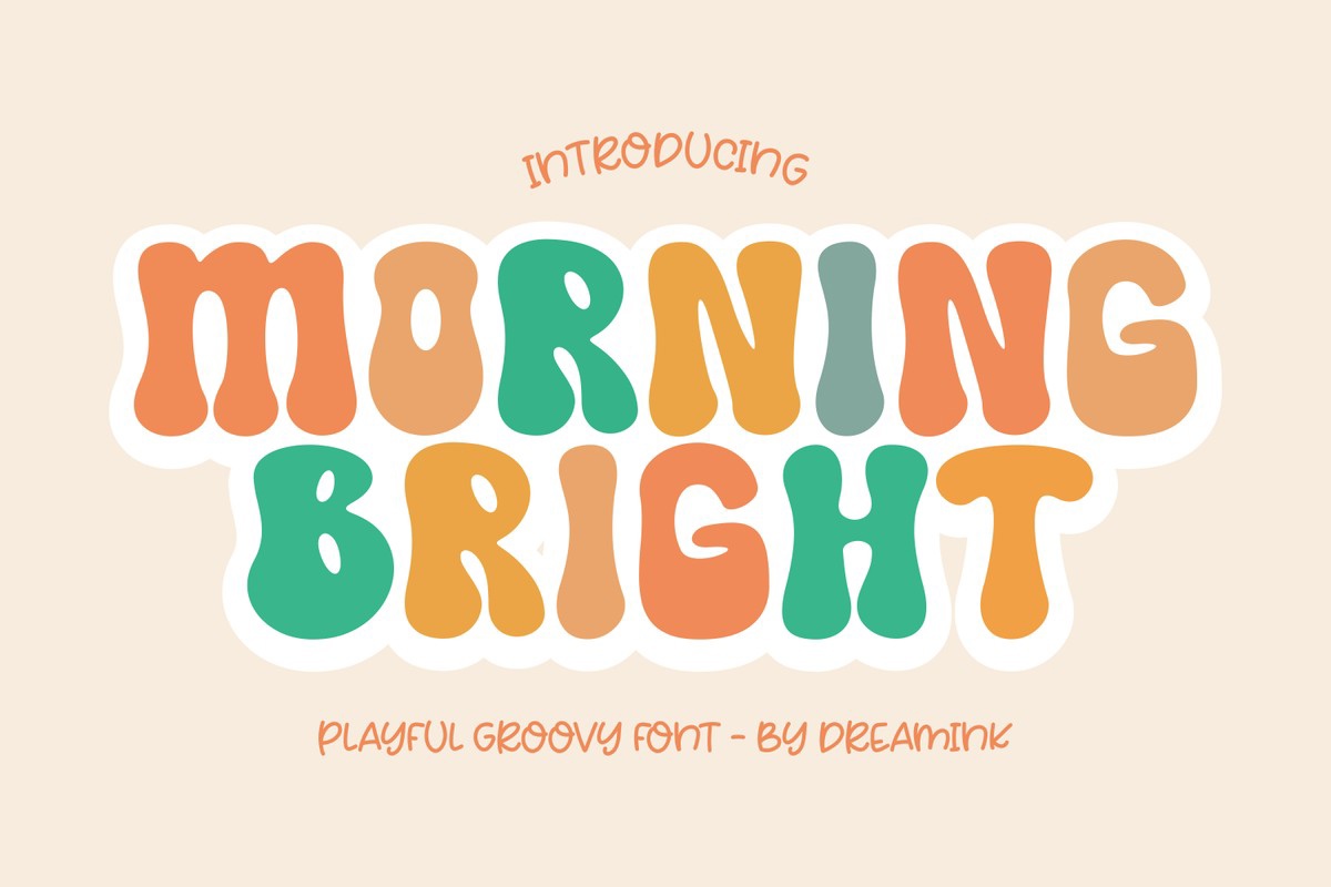 Пример шрифта Morning Bright