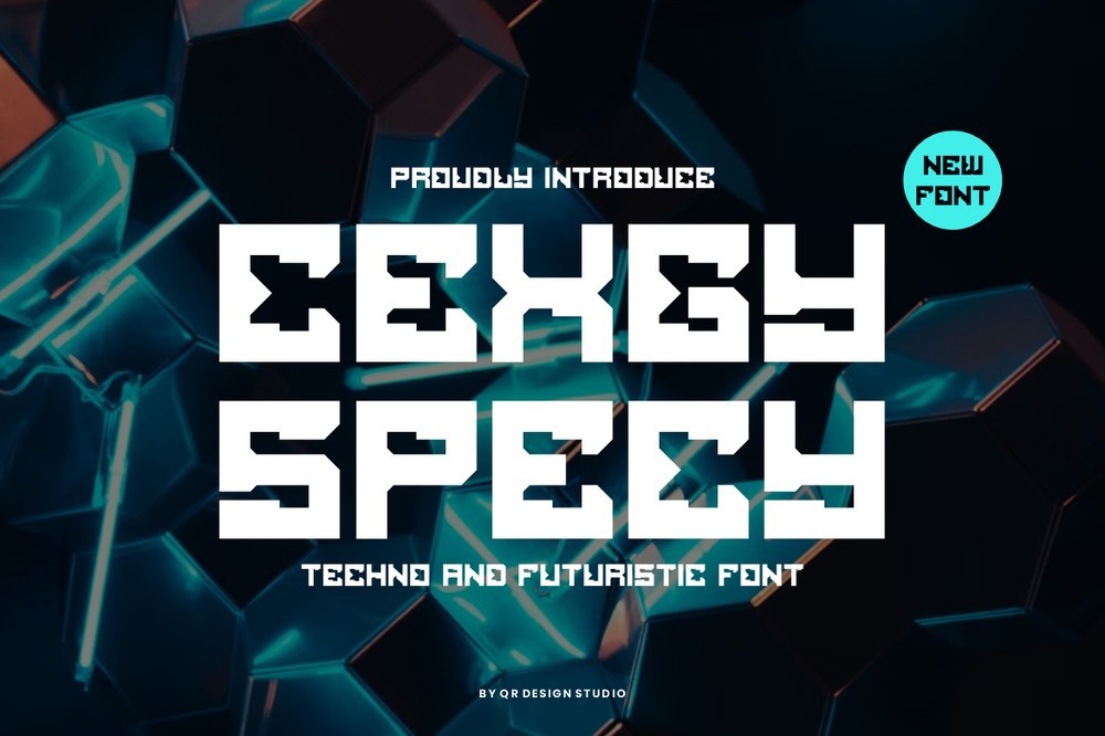 Пример шрифта Cexgy Specy Regular