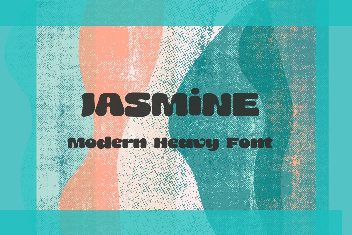 Пример шрифта Jasmine