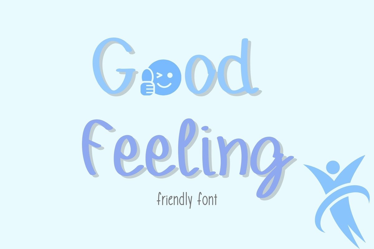 Пример шрифта Good Feeling Regular