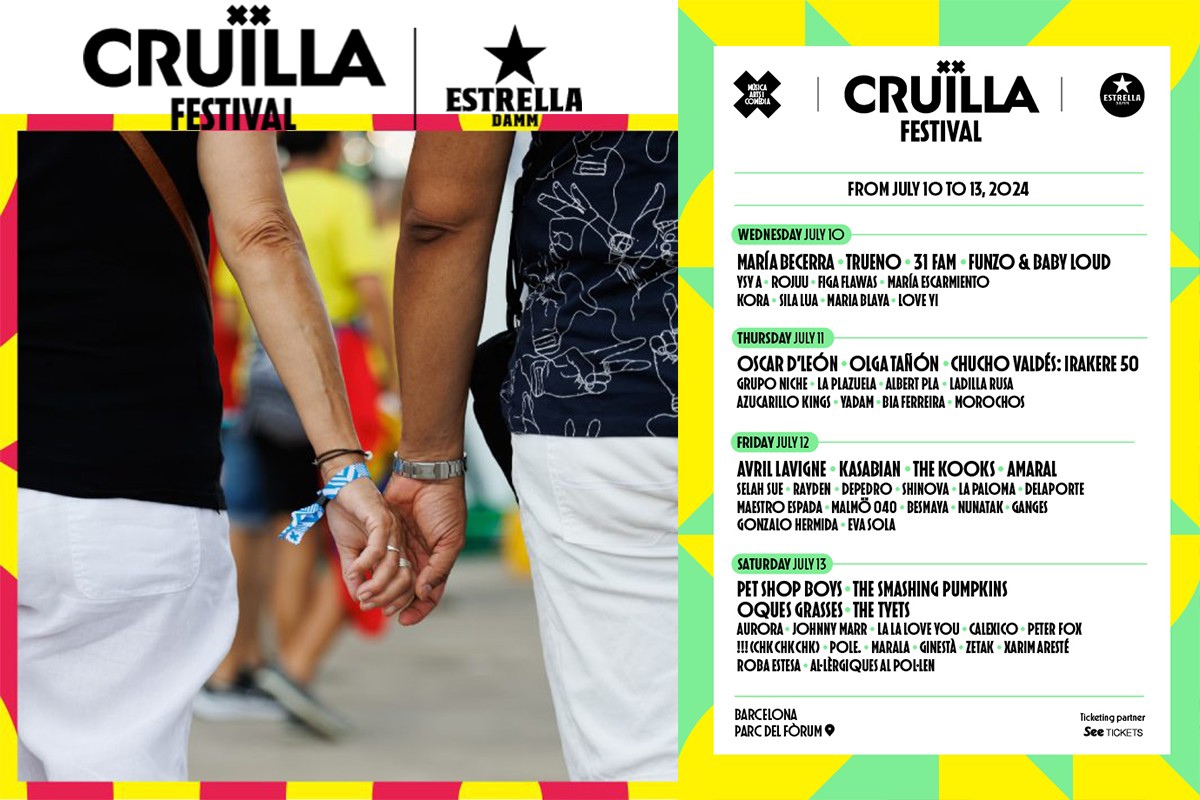 Пример шрифта CRU-Festival Cruïlla