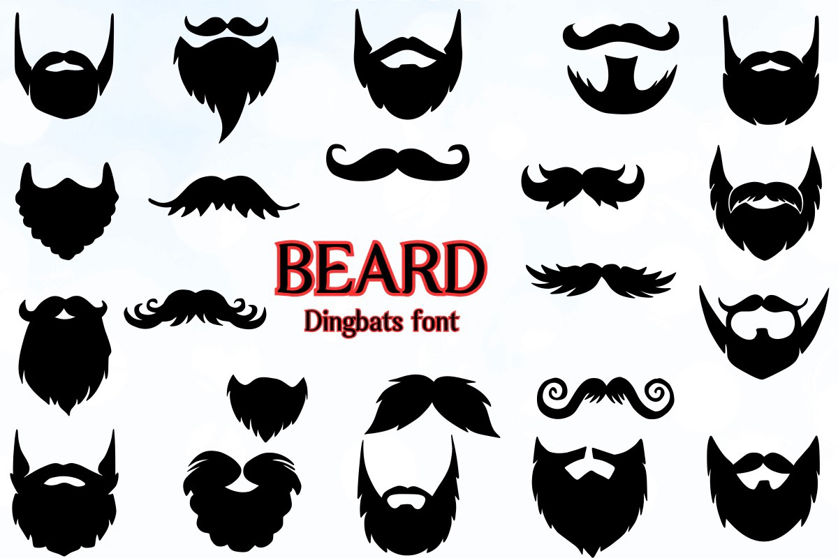 Пример шрифта Beard Regular