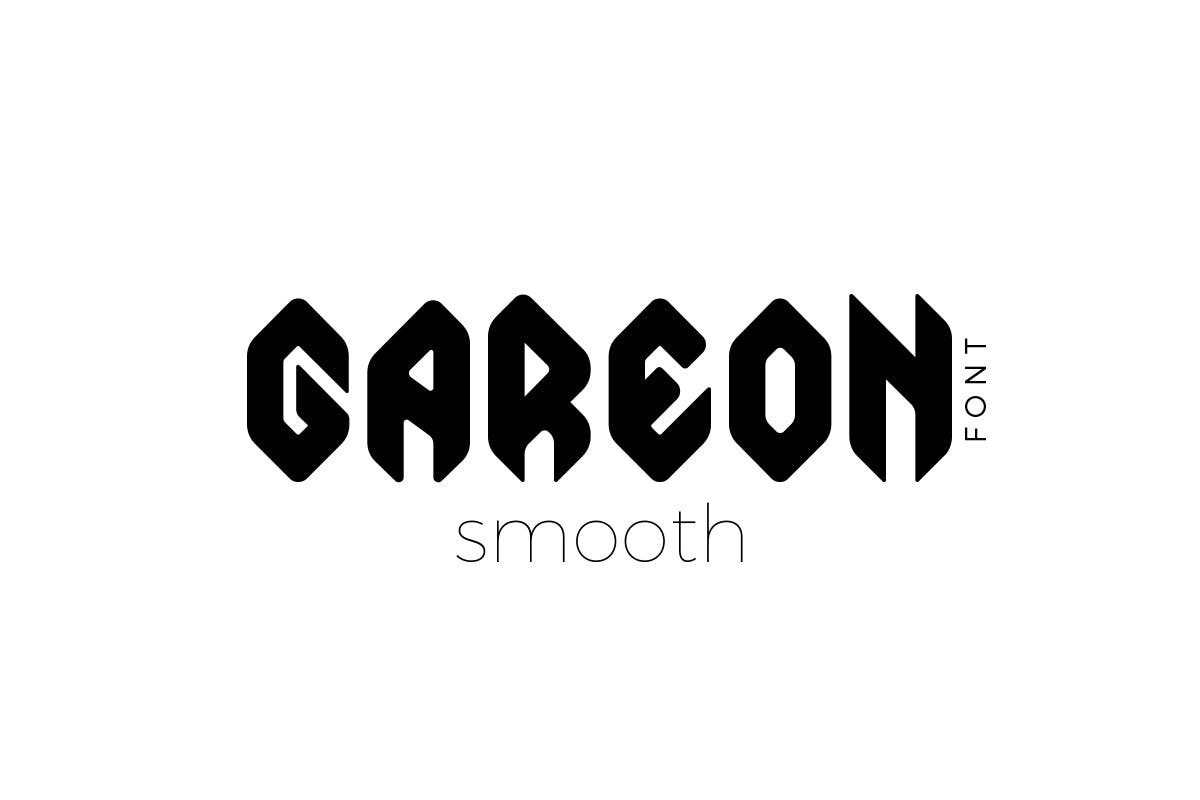 Пример шрифта Gareon Smooth Regular