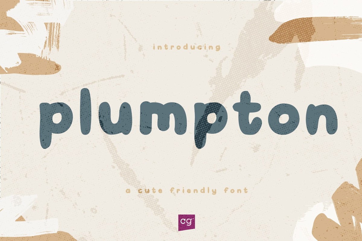 Пример шрифта Plumpton Bold