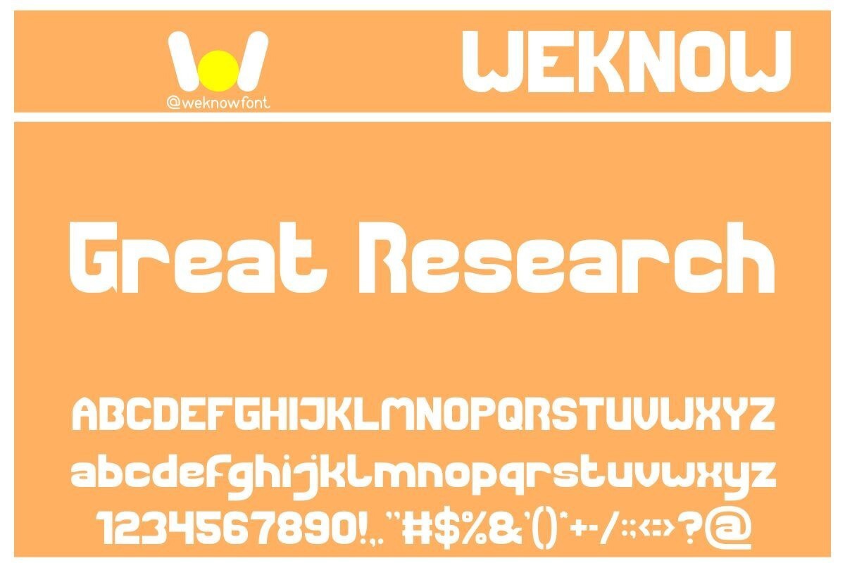 Пример шрифта Great Research Italic