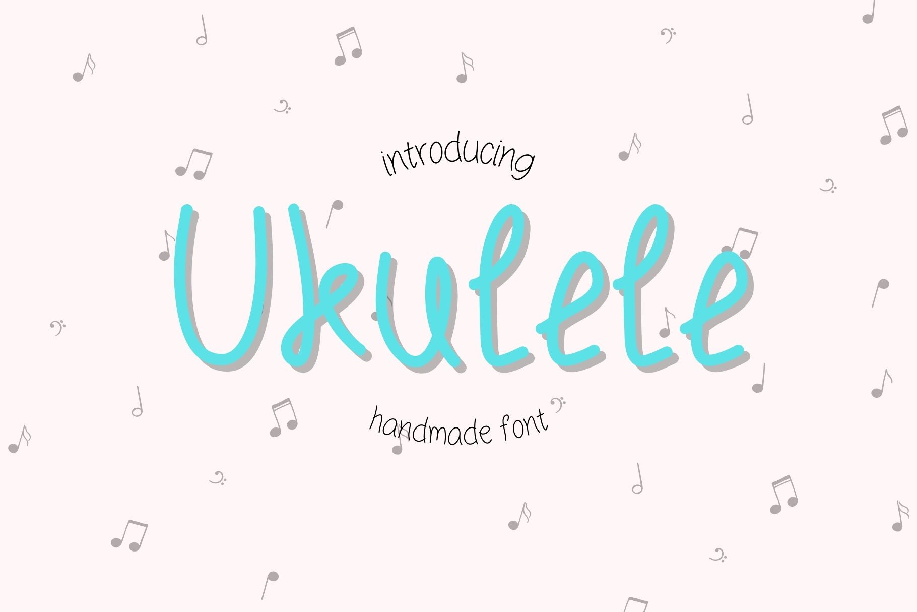 Пример шрифта Ukulele