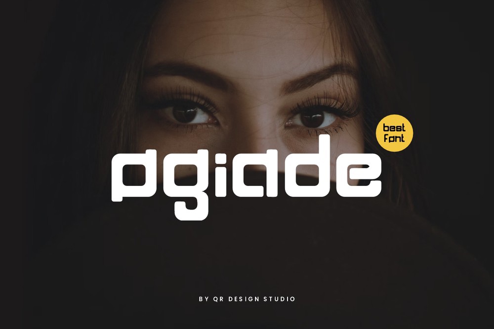 Пример шрифта Ogiade Regular