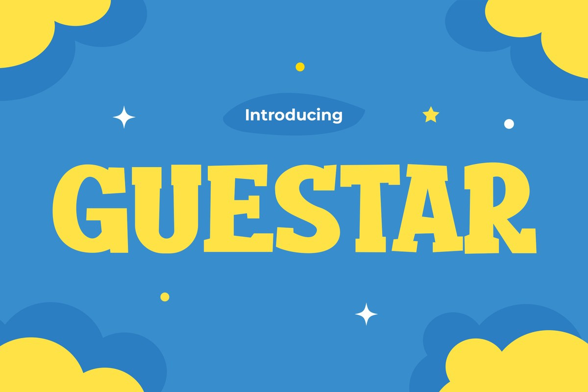 Пример шрифта Questar Regular