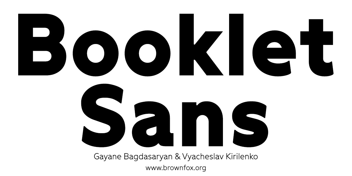 Пример шрифта Booklet Sans Medium