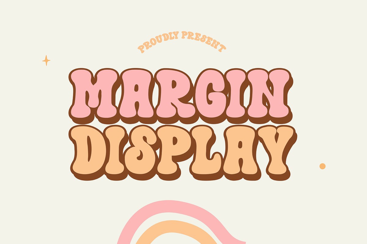 Пример шрифта Margin Display Regular