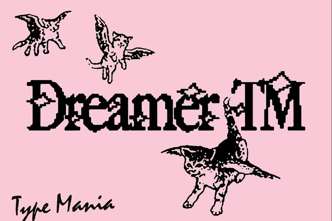 Пример шрифта Dreamer TM