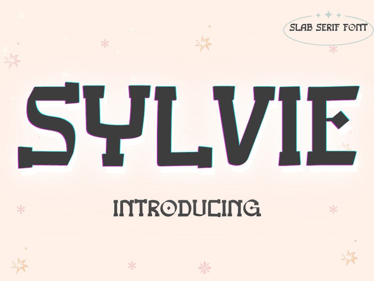 Пример шрифта Sylvie Regular