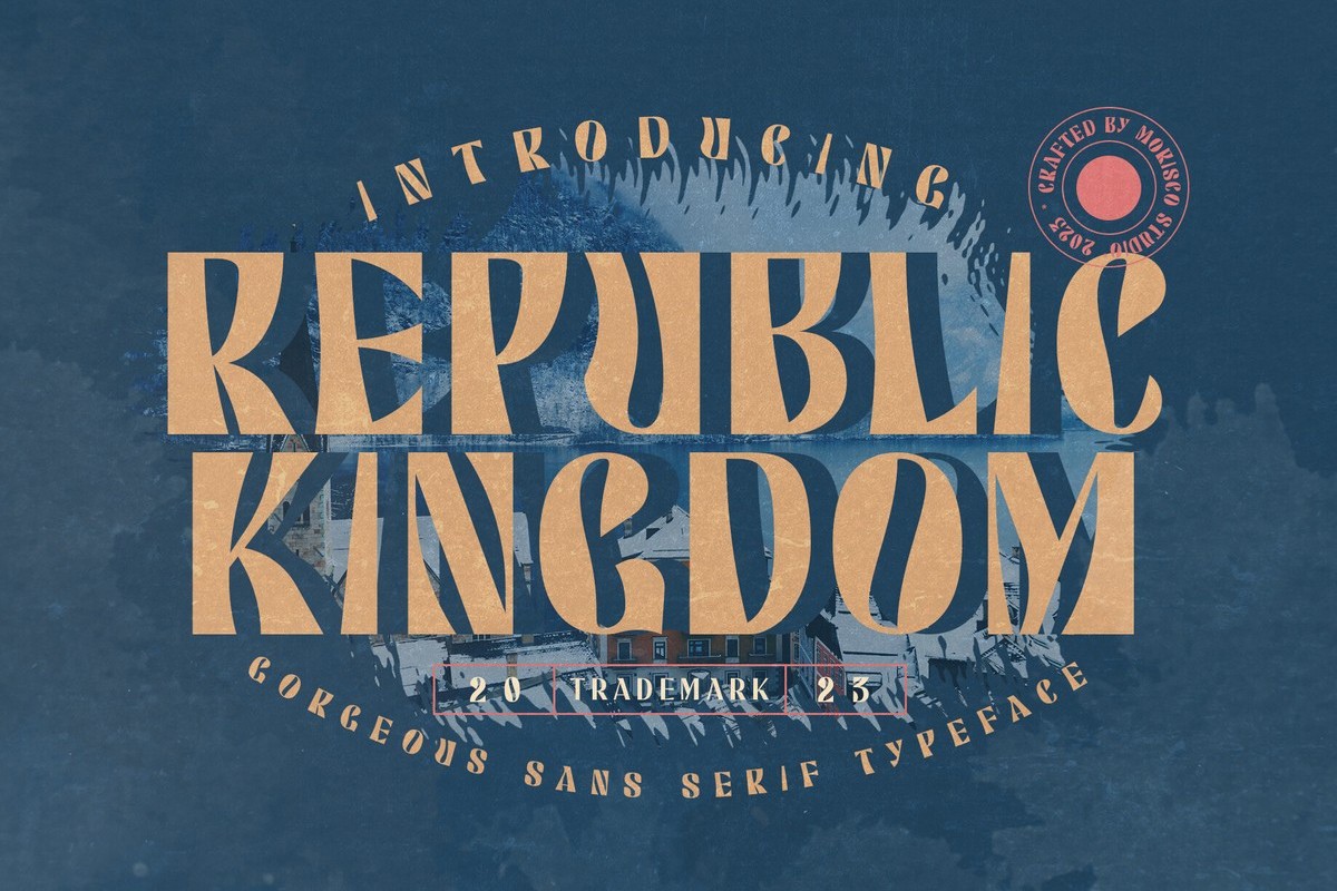 Пример шрифта Republic Kingdom