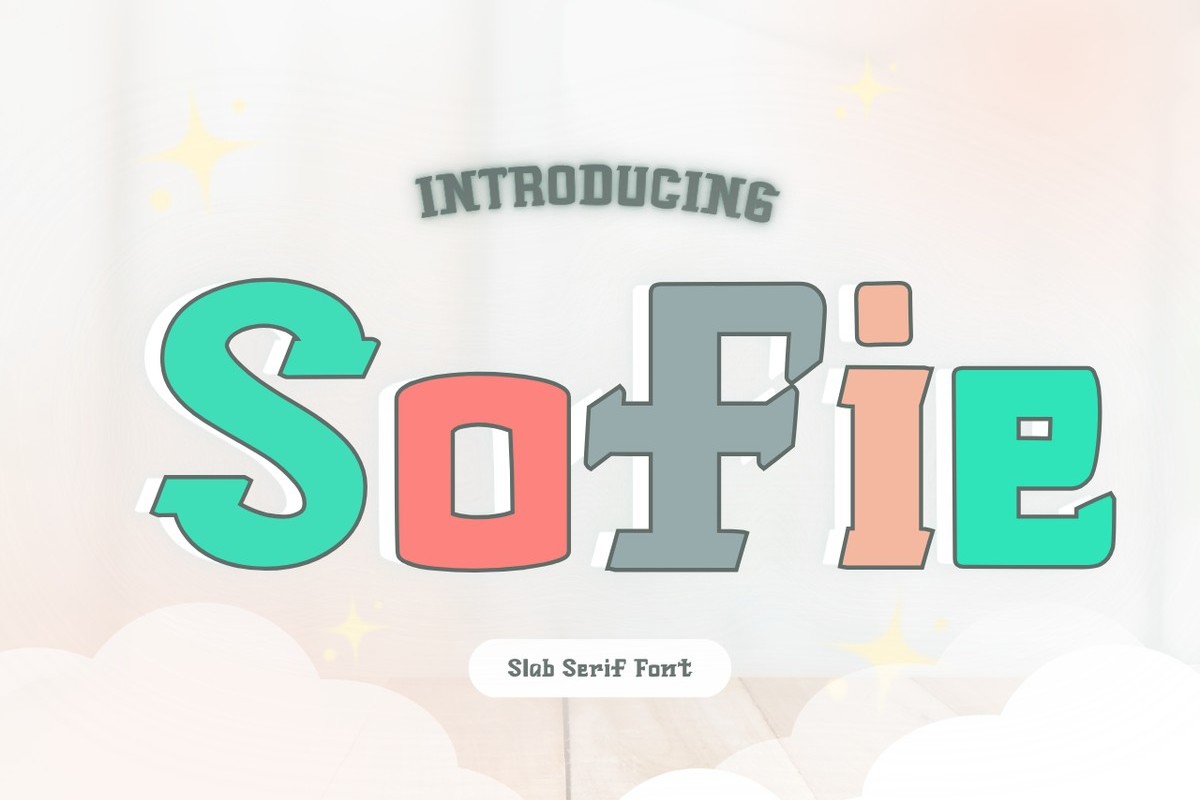 Пример шрифта Sofie