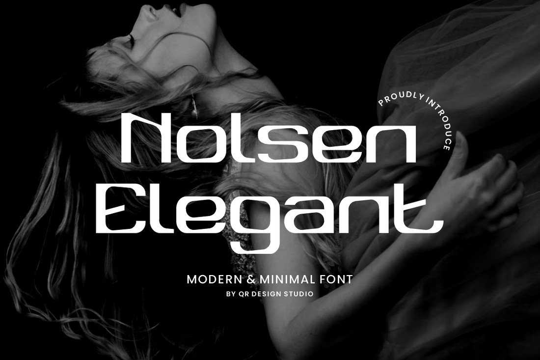 Пример шрифта Nolsen Elegant