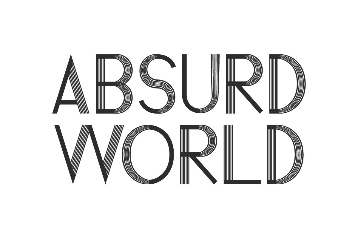 Пример шрифта Absurd World