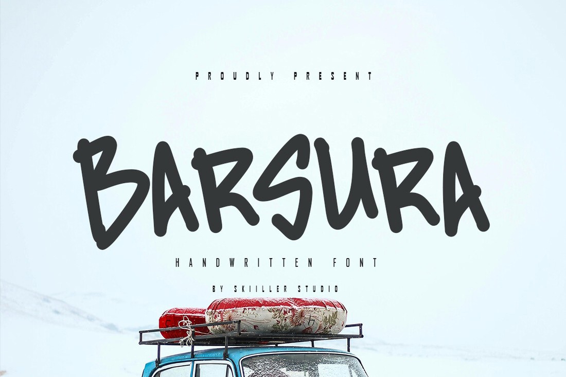 Пример шрифта Barsura Regular