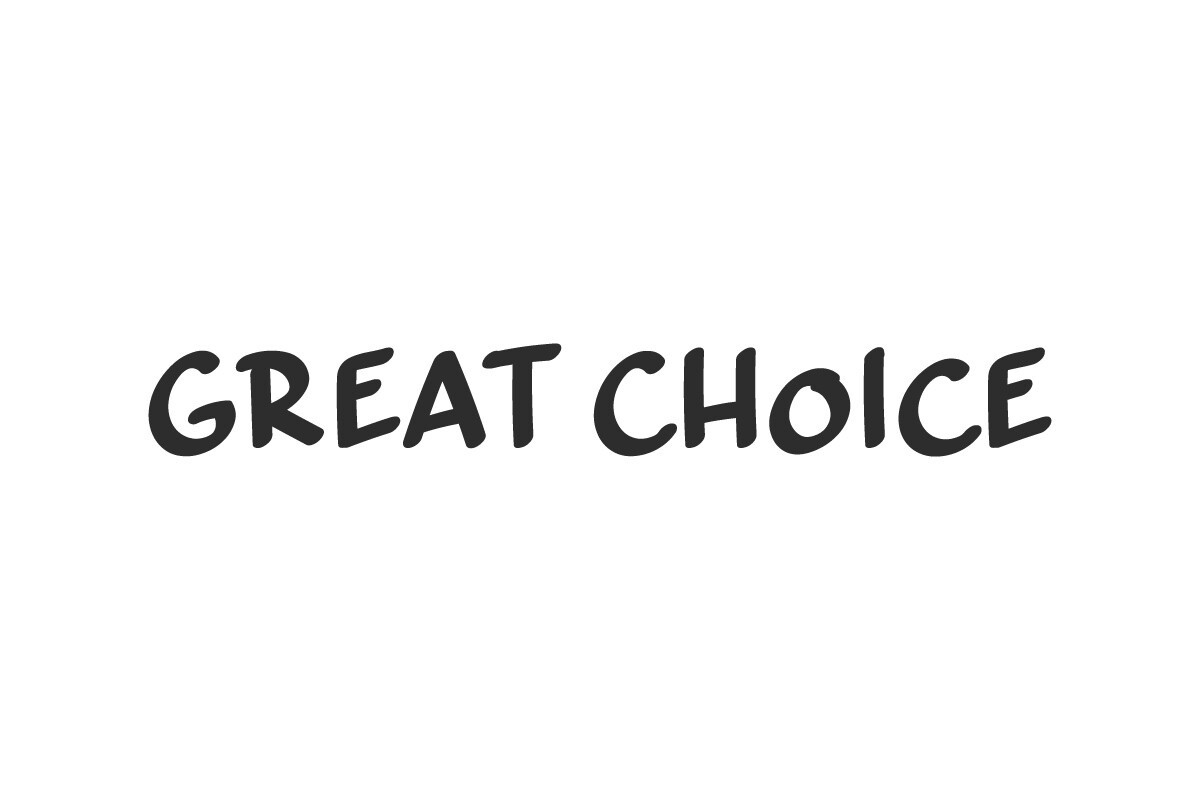 Пример шрифта Great Choice Regular