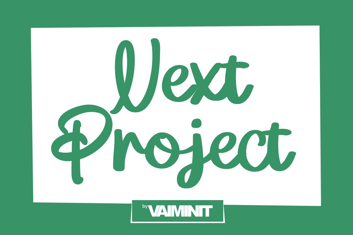 Пример шрифта Next Project Regular