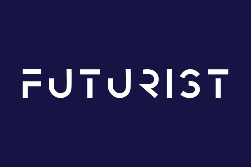 Пример шрифта Futurist Regular