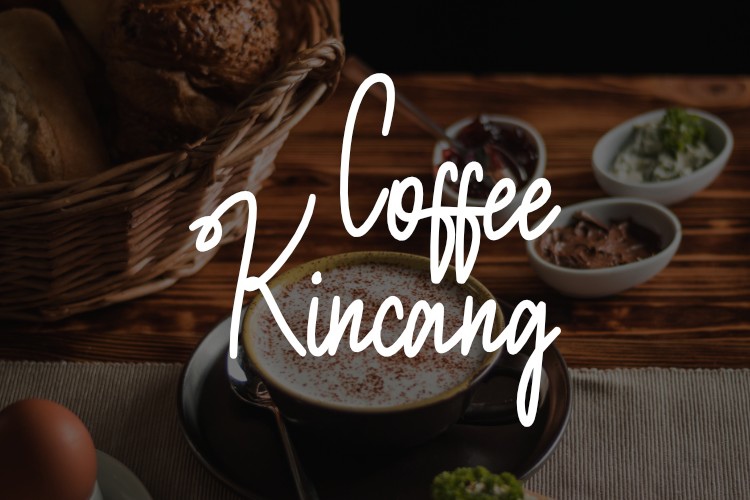 Пример шрифта Coffee Kincang Regular