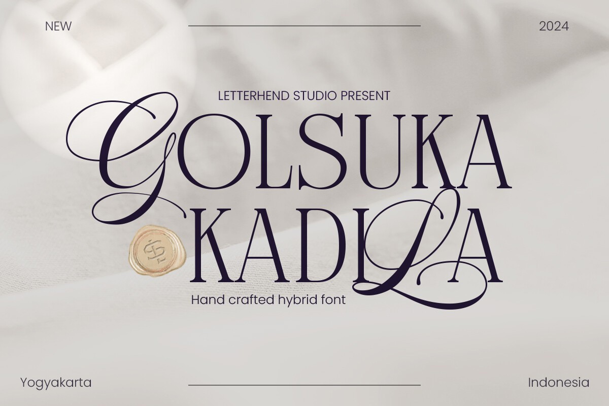 Пример шрифта Golsuka Kadila Regular