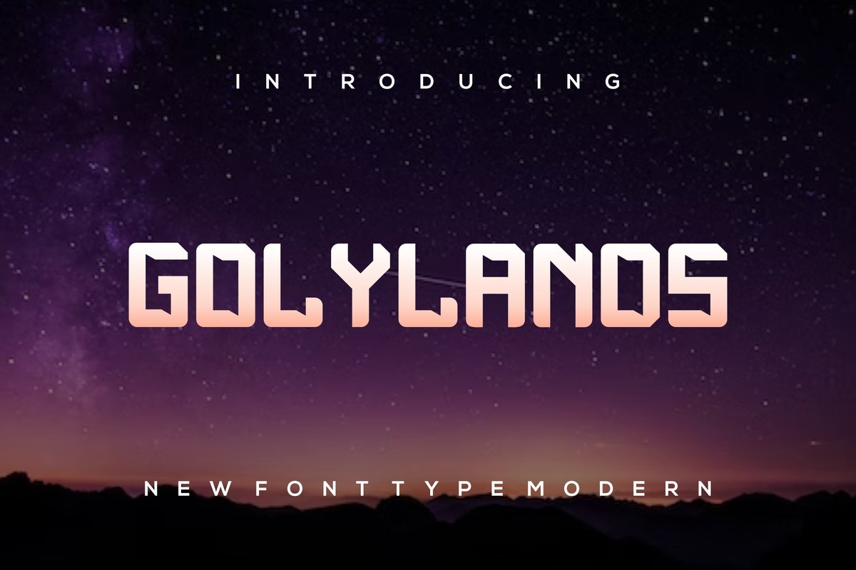 Пример шрифта Golylands Regular