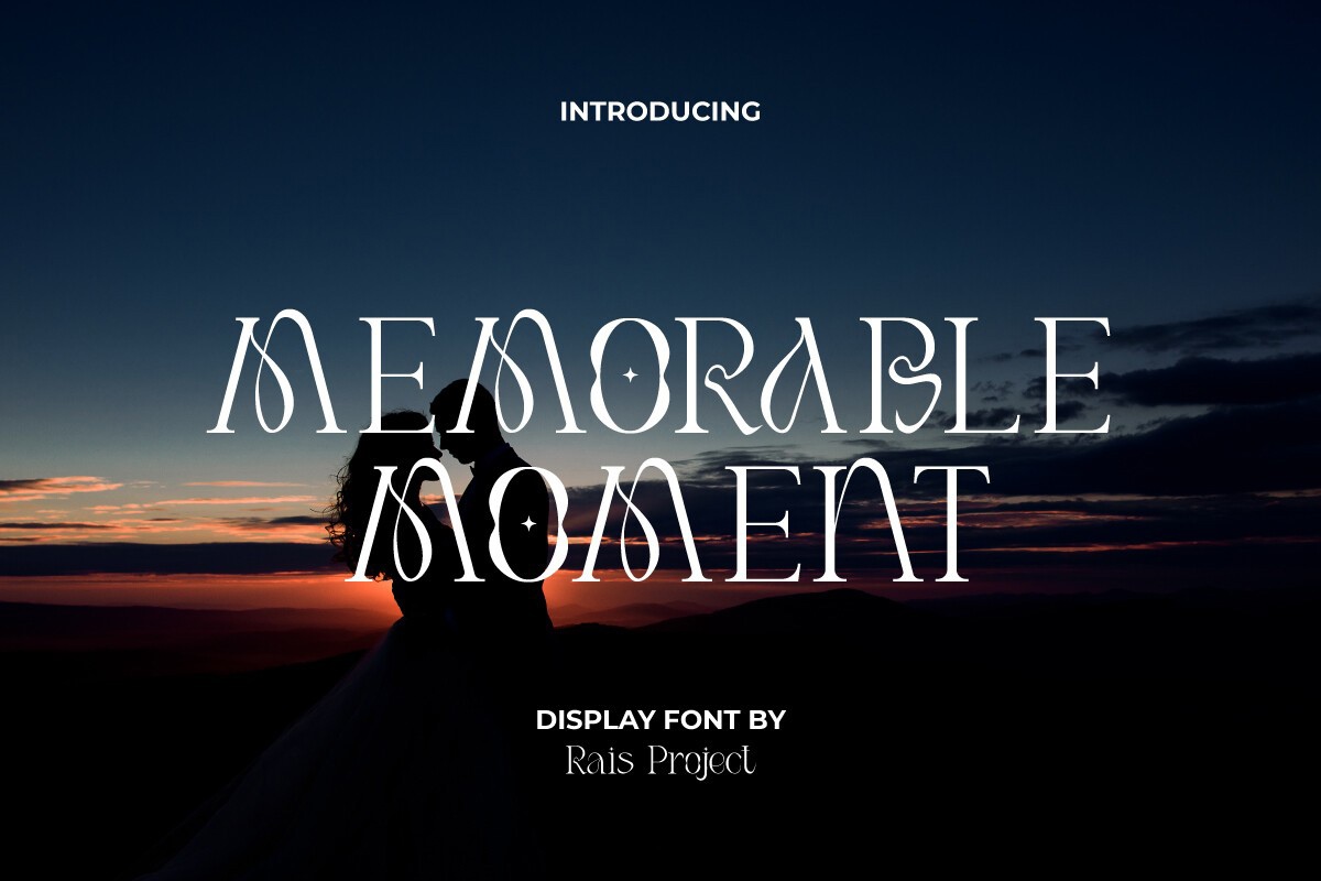 Пример шрифта Memorable Moment Regular