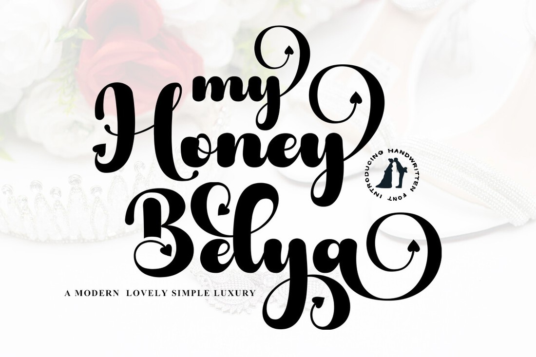 Пример шрифта My Honey Belya Regular