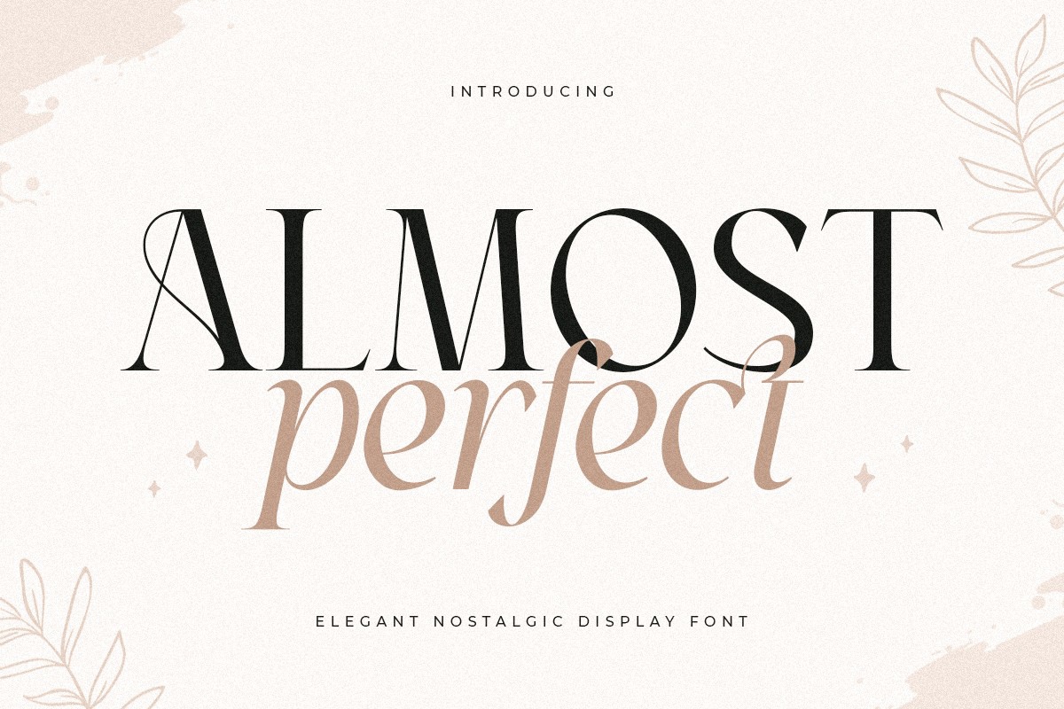 Пример шрифта Almost Italic